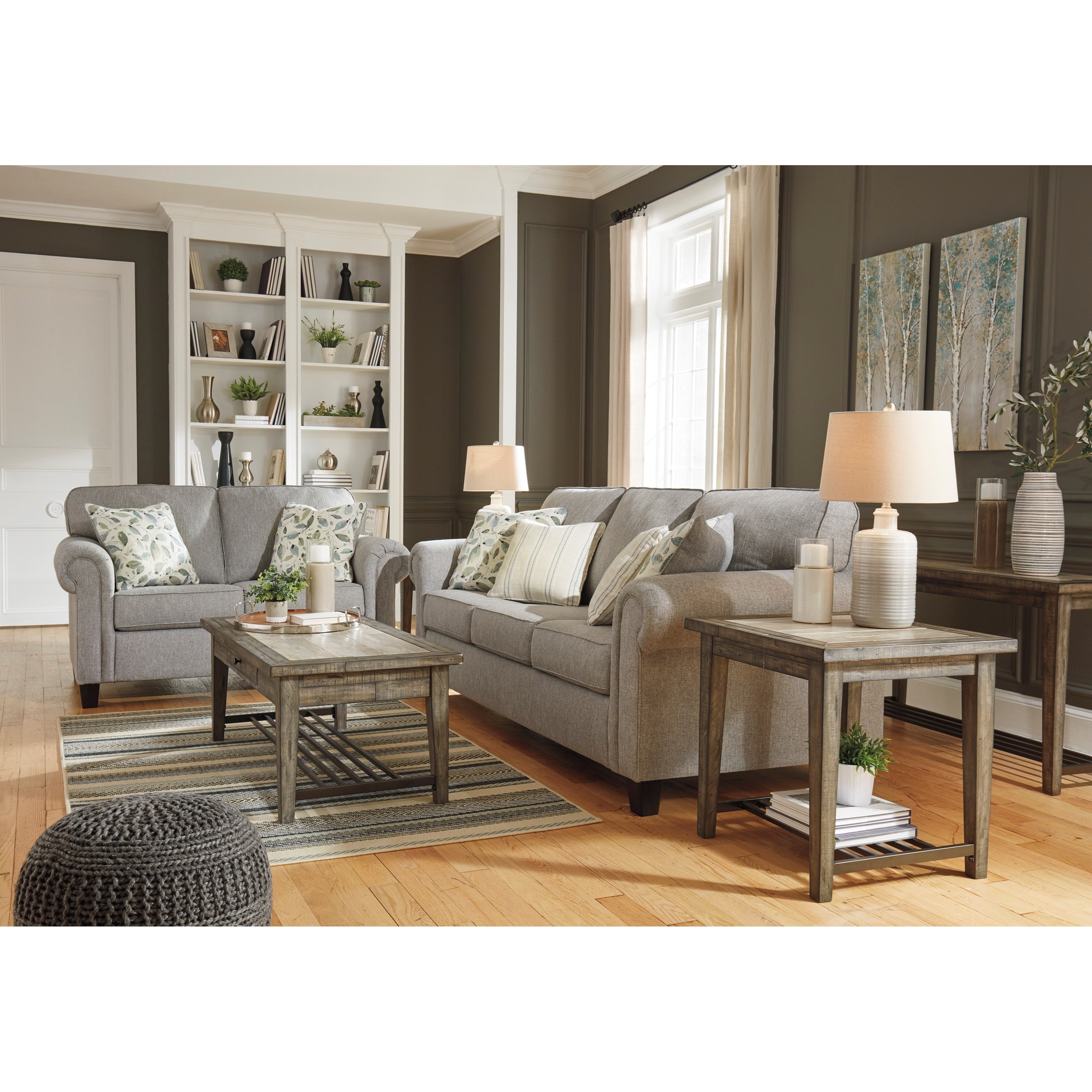 Alandari deals gray sofa